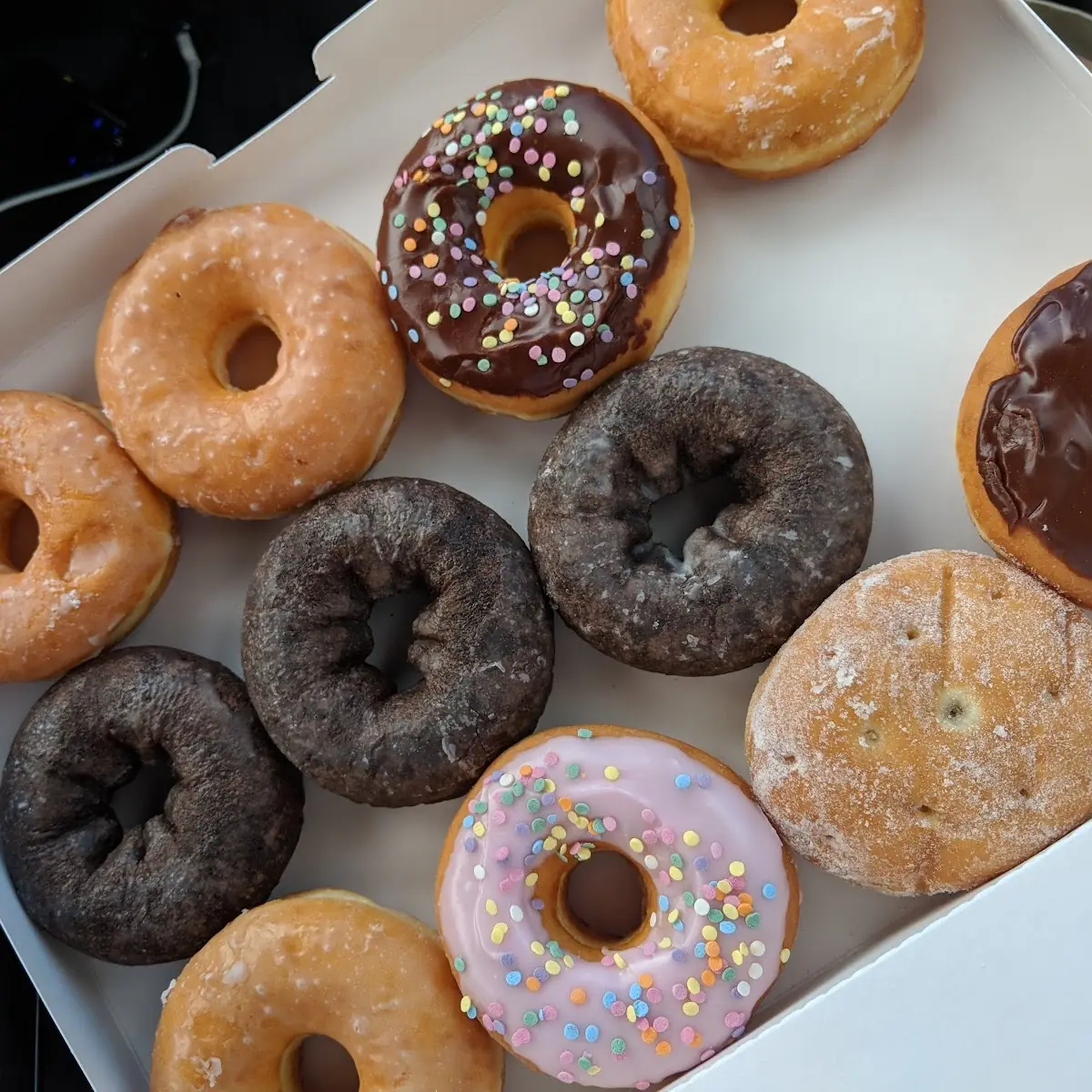 Original Glazed Donuts Chocolate Glazed Donuts