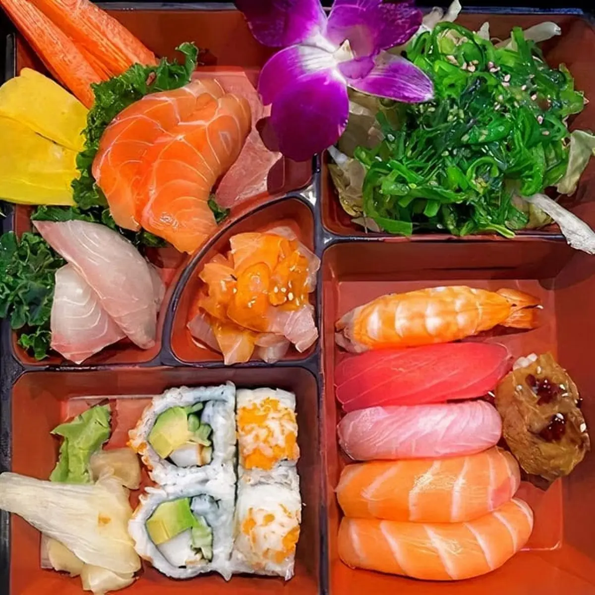 Sashimi & Sushi Bento Box