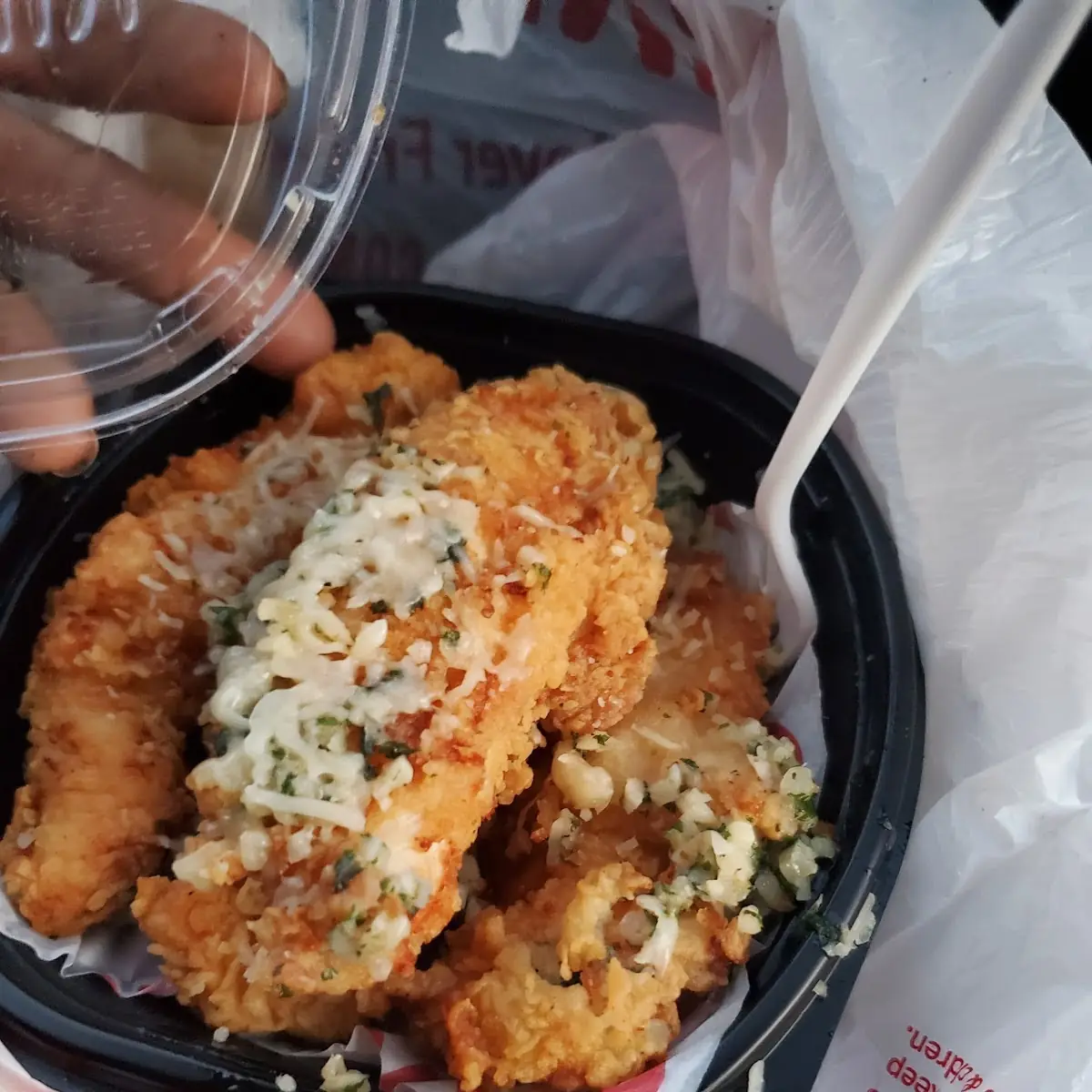Garlic Parmesan Tenders