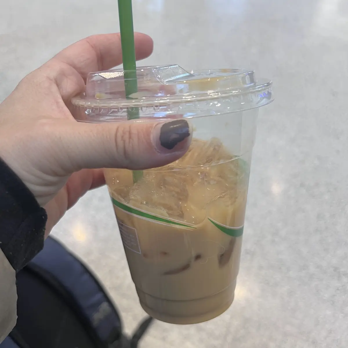 Iced Vanilla Oat Milk Latte