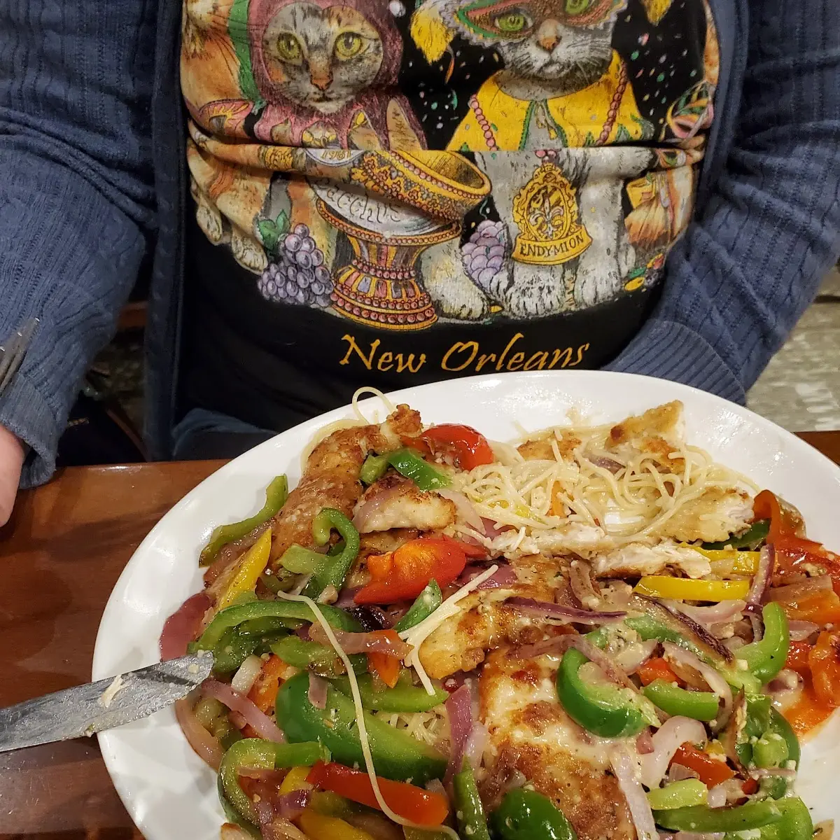 Chicken Scampi