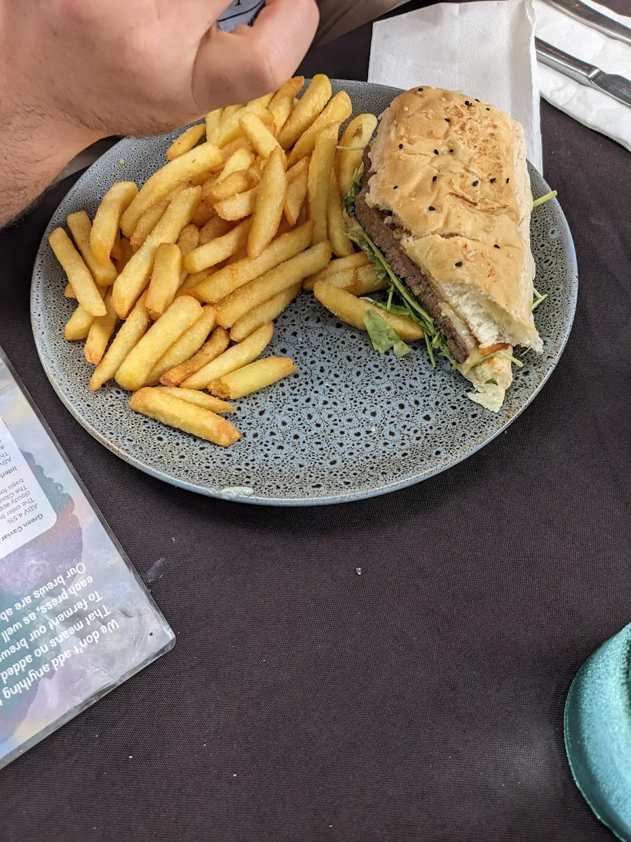 Steak Sandwich, Naked Apple Cider House
