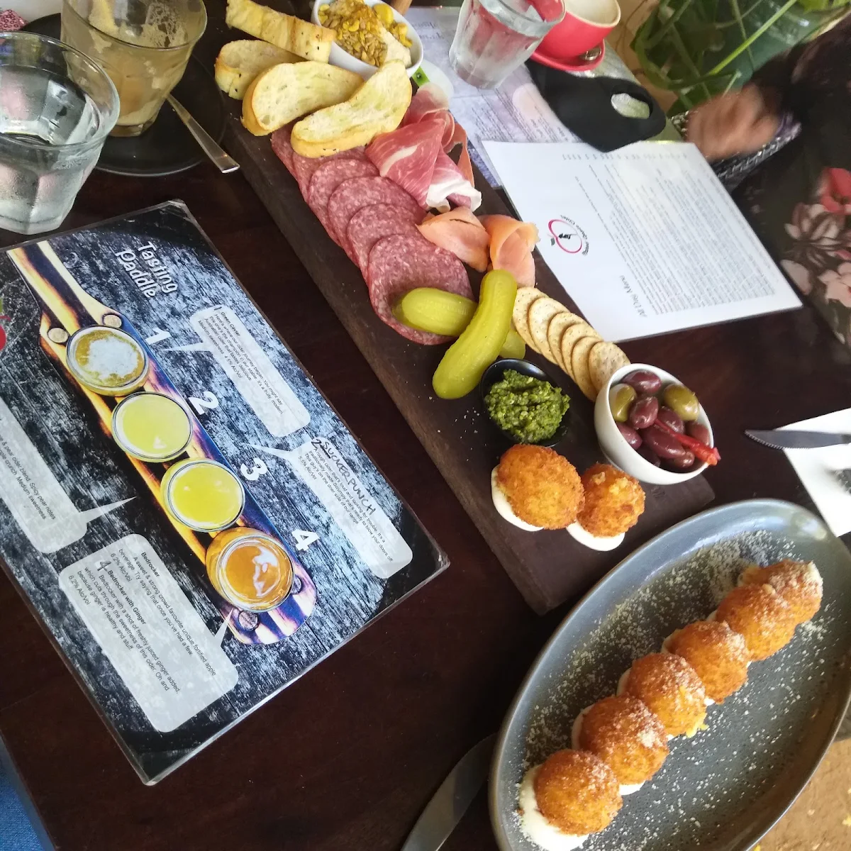 Tasting Plate, Naked Apple Cider House