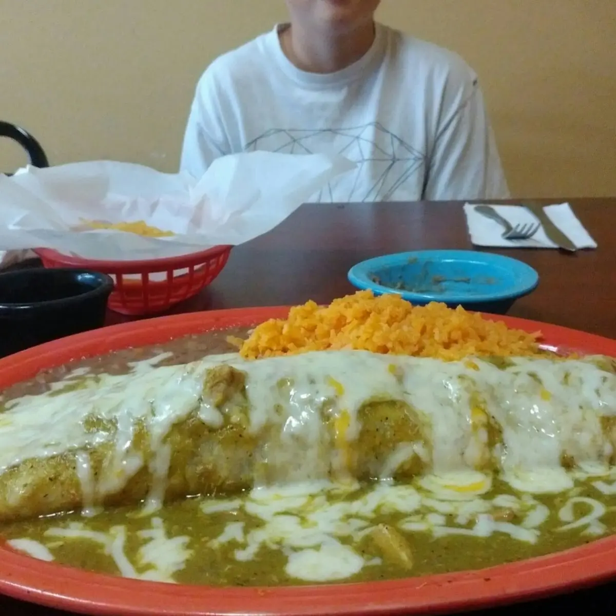 Chile Verde Burrito