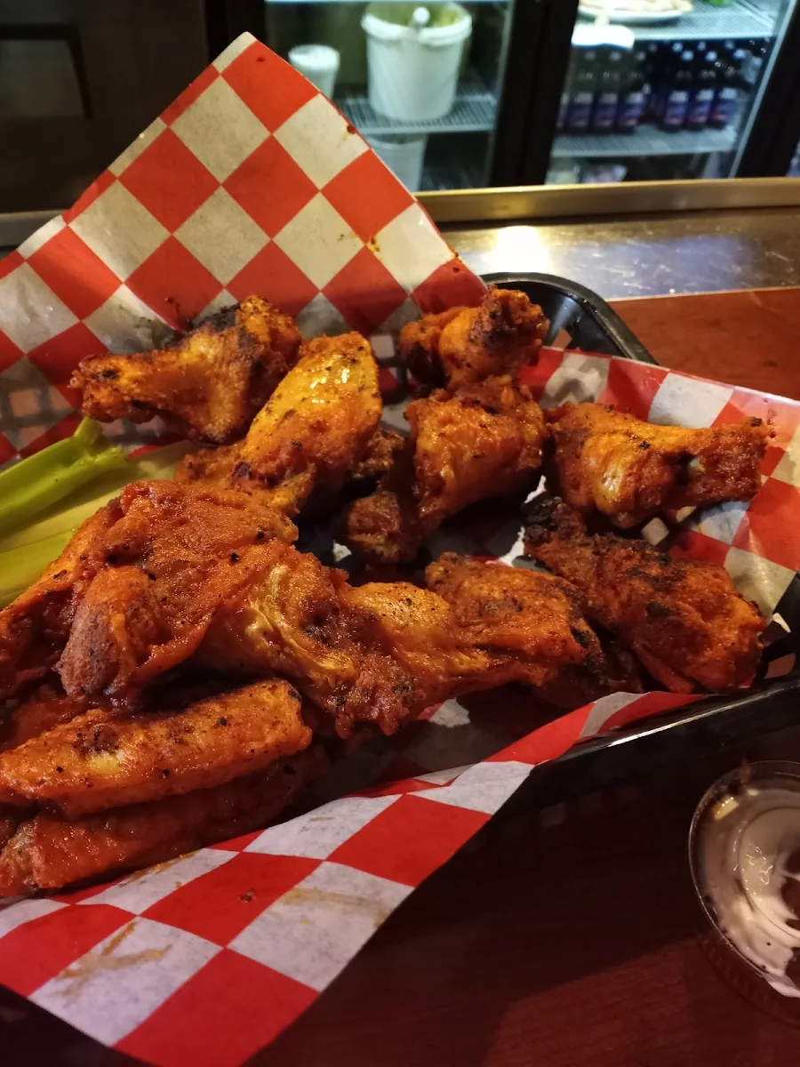 Chard Buffalo Wings