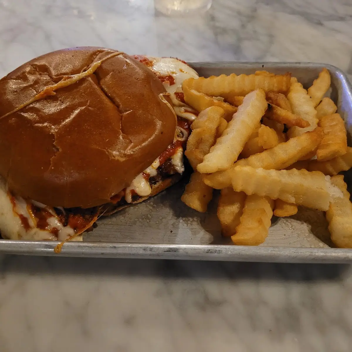 The Brownstone Fried Chicken Sandwich