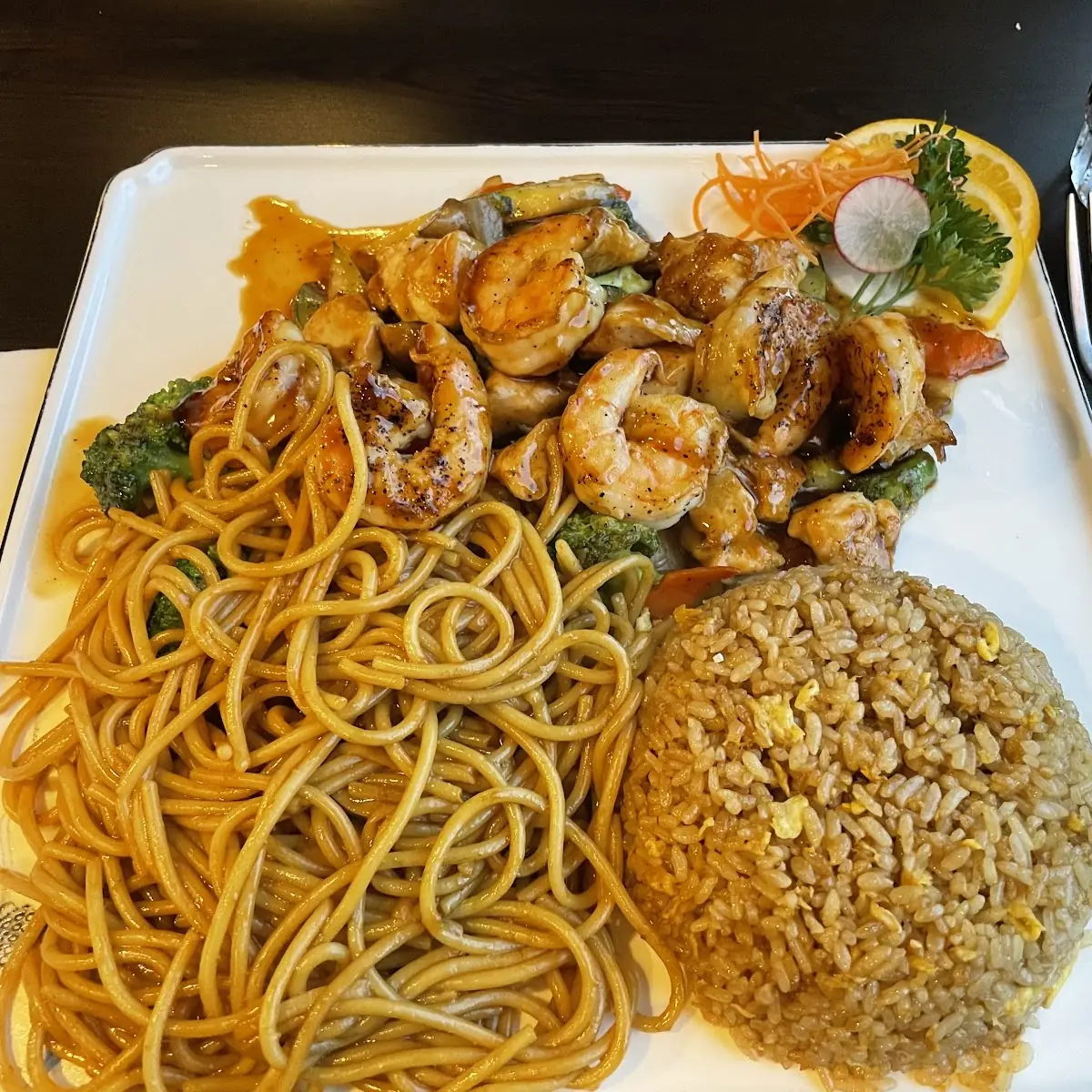 17.Hibachi Filet Mignon & Shrimp
