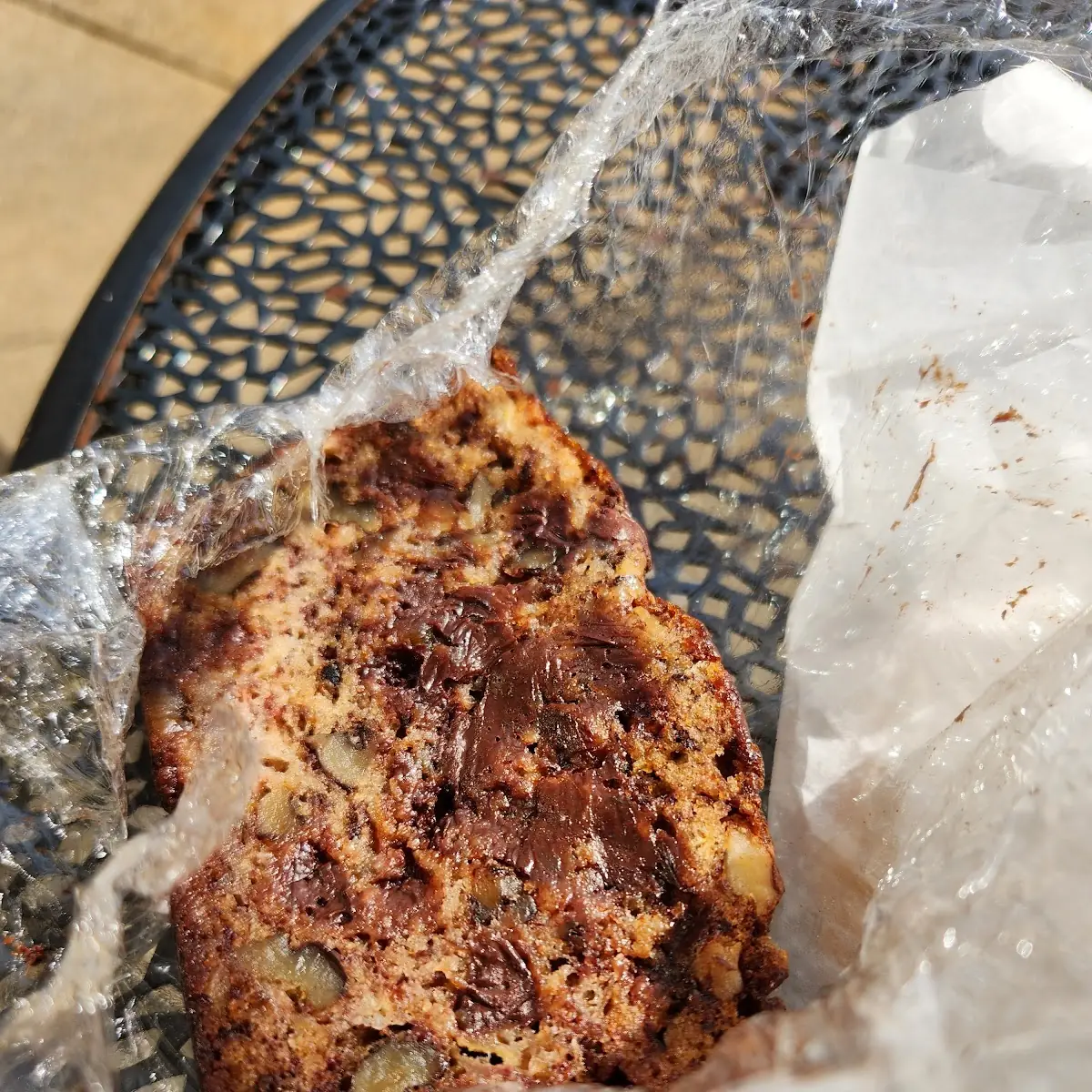 Chocolate Walnut Banana Bread