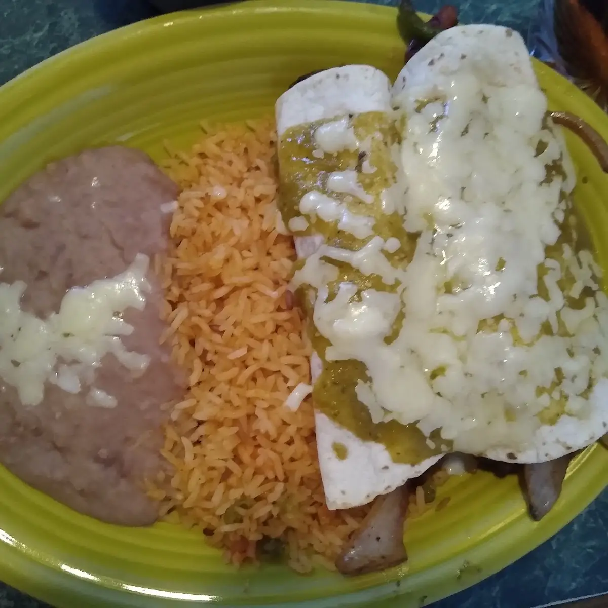 Fajita Burrito 9 75 at Lunch