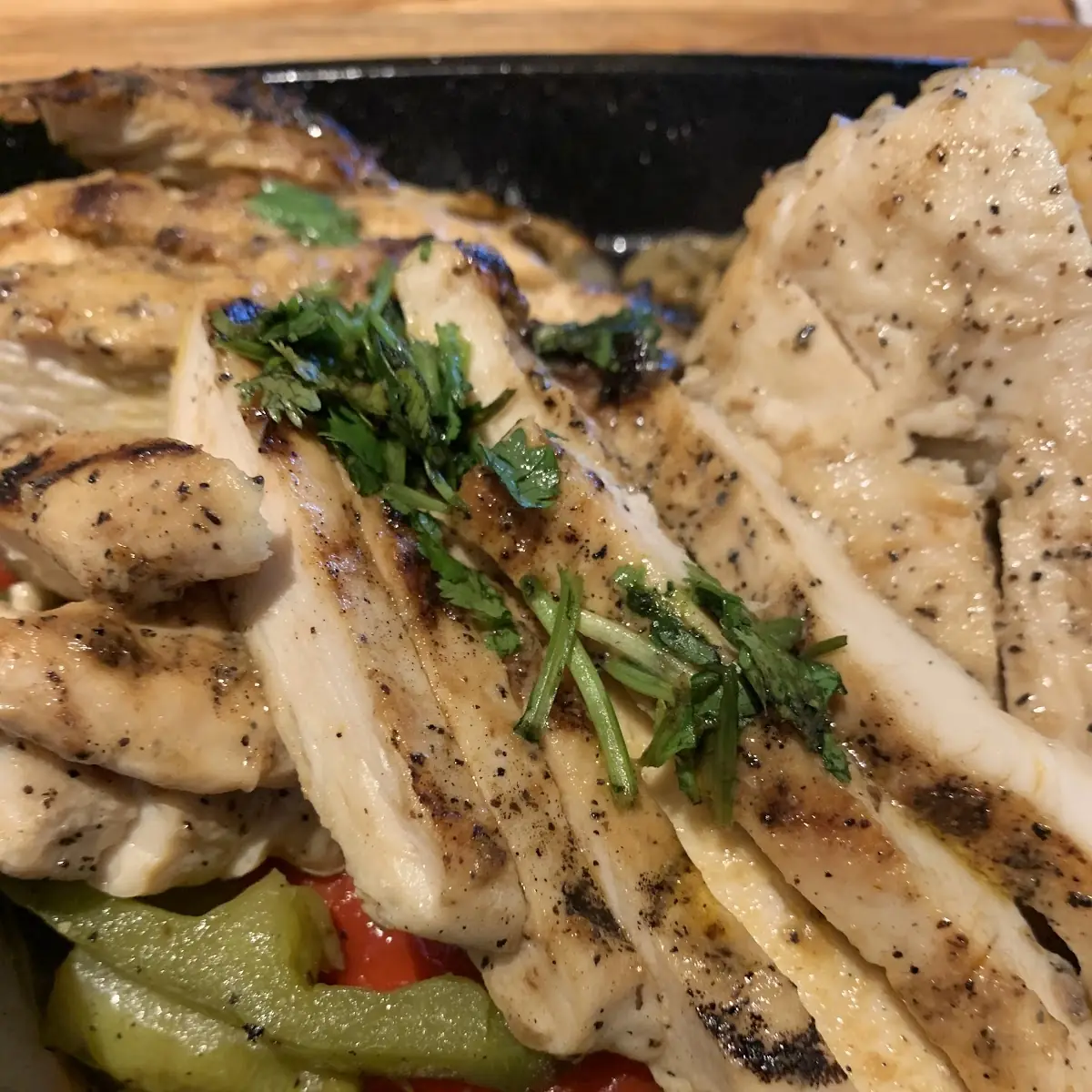 Grilled Chicken Fajitas