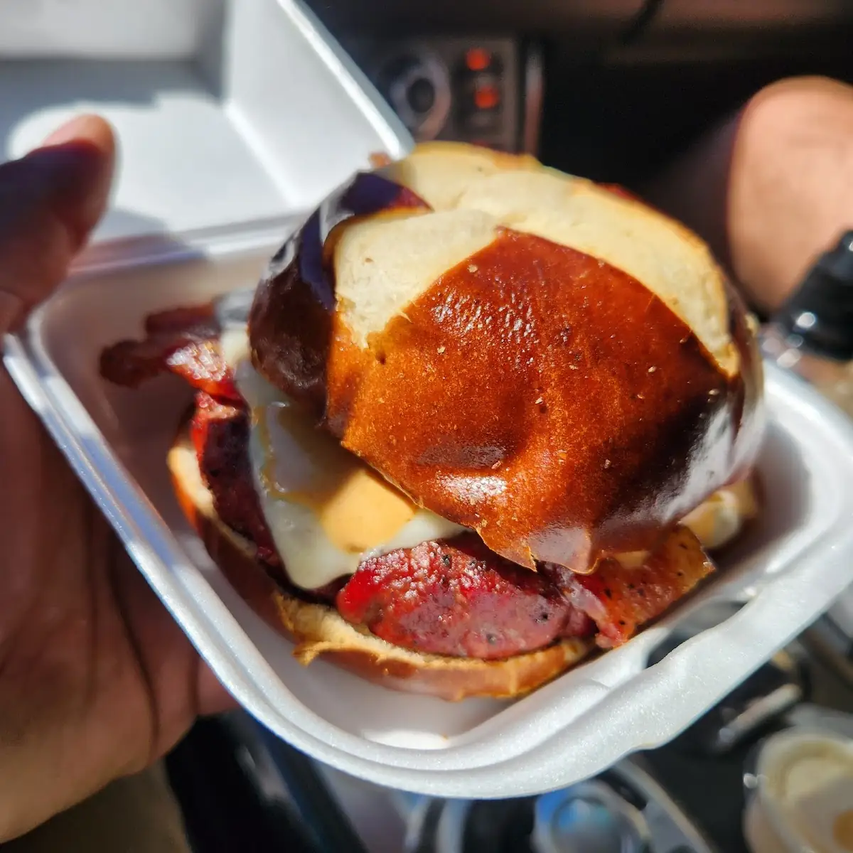 Smoked Sausage Sandwich