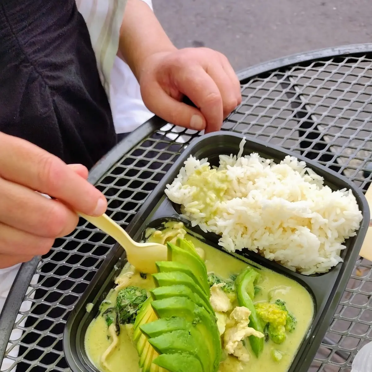Avocado Curry Chicken