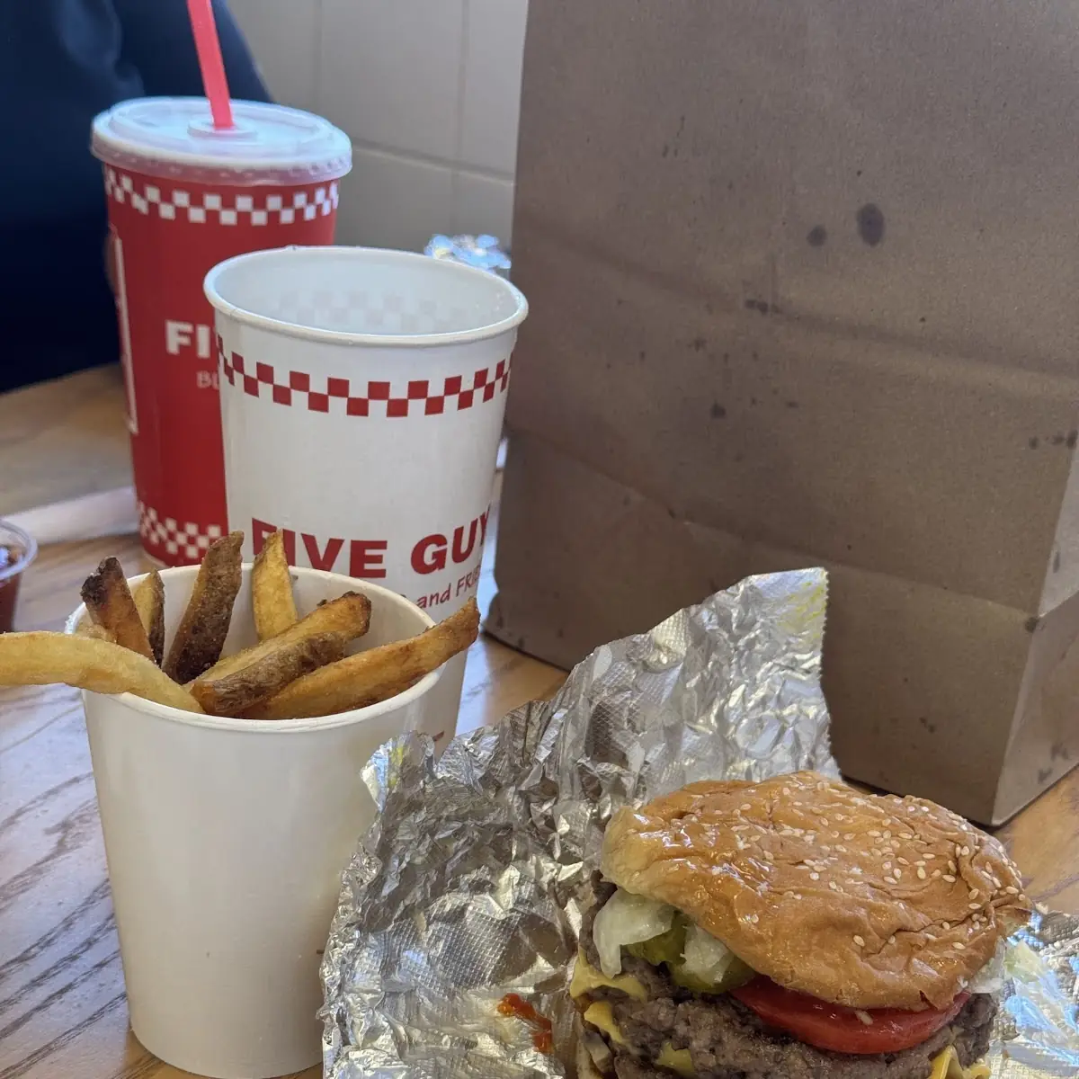 Triple Patty Bacon Cheese Burger