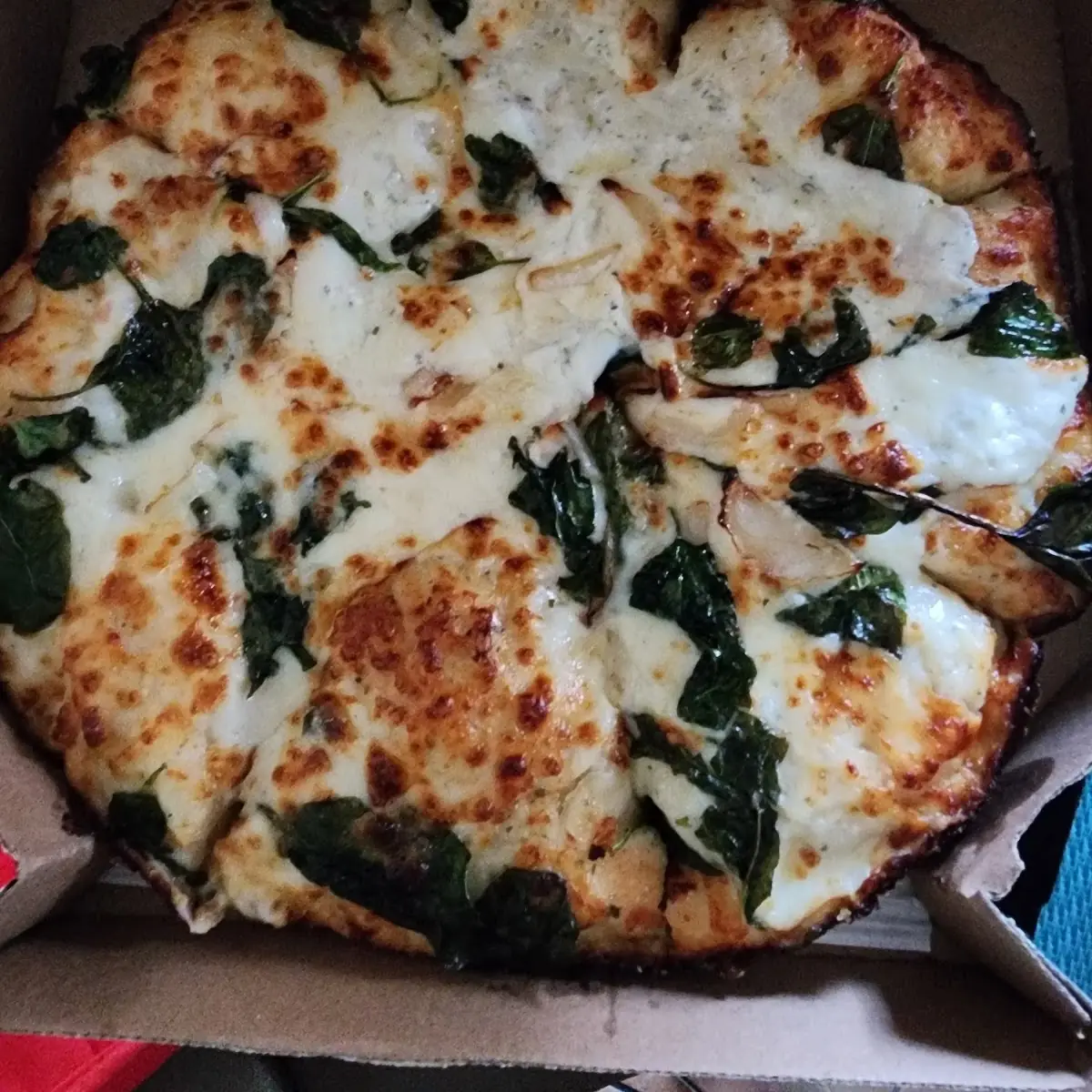 Spinach Pizza