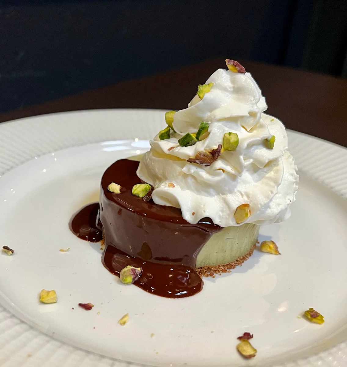 Pistachio Cheese Cake