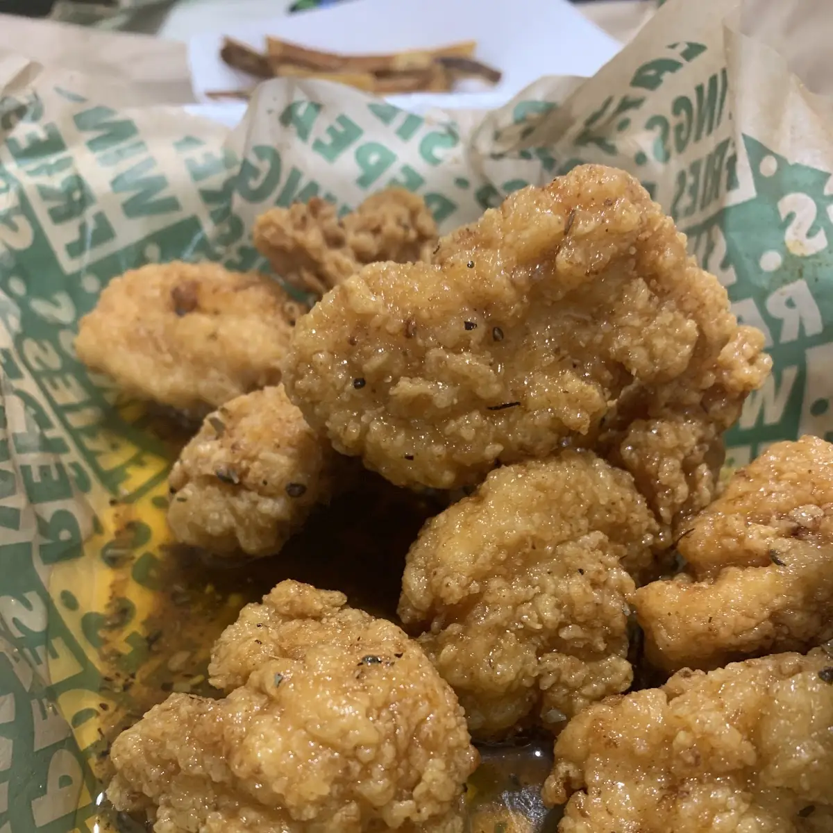 Inedible Boneless Wings