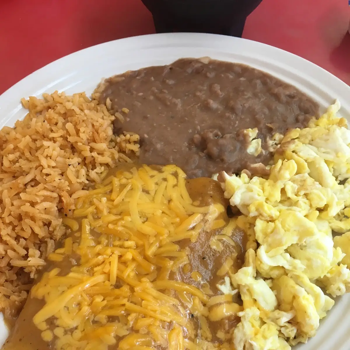 Child Enchilada Plate Lunch