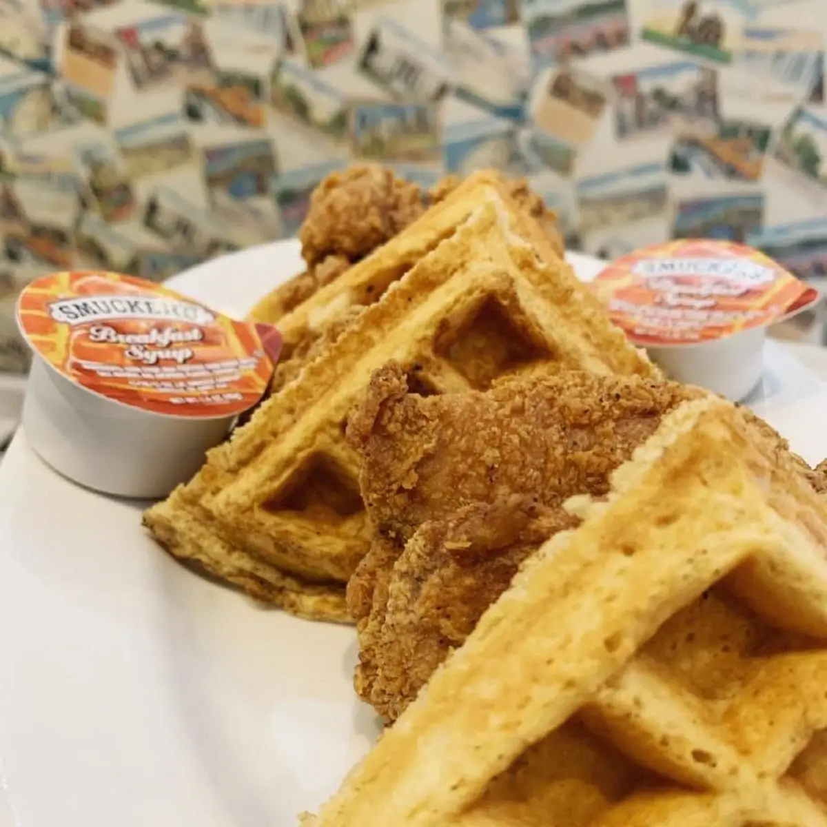 Chicken Thighs & Waffles