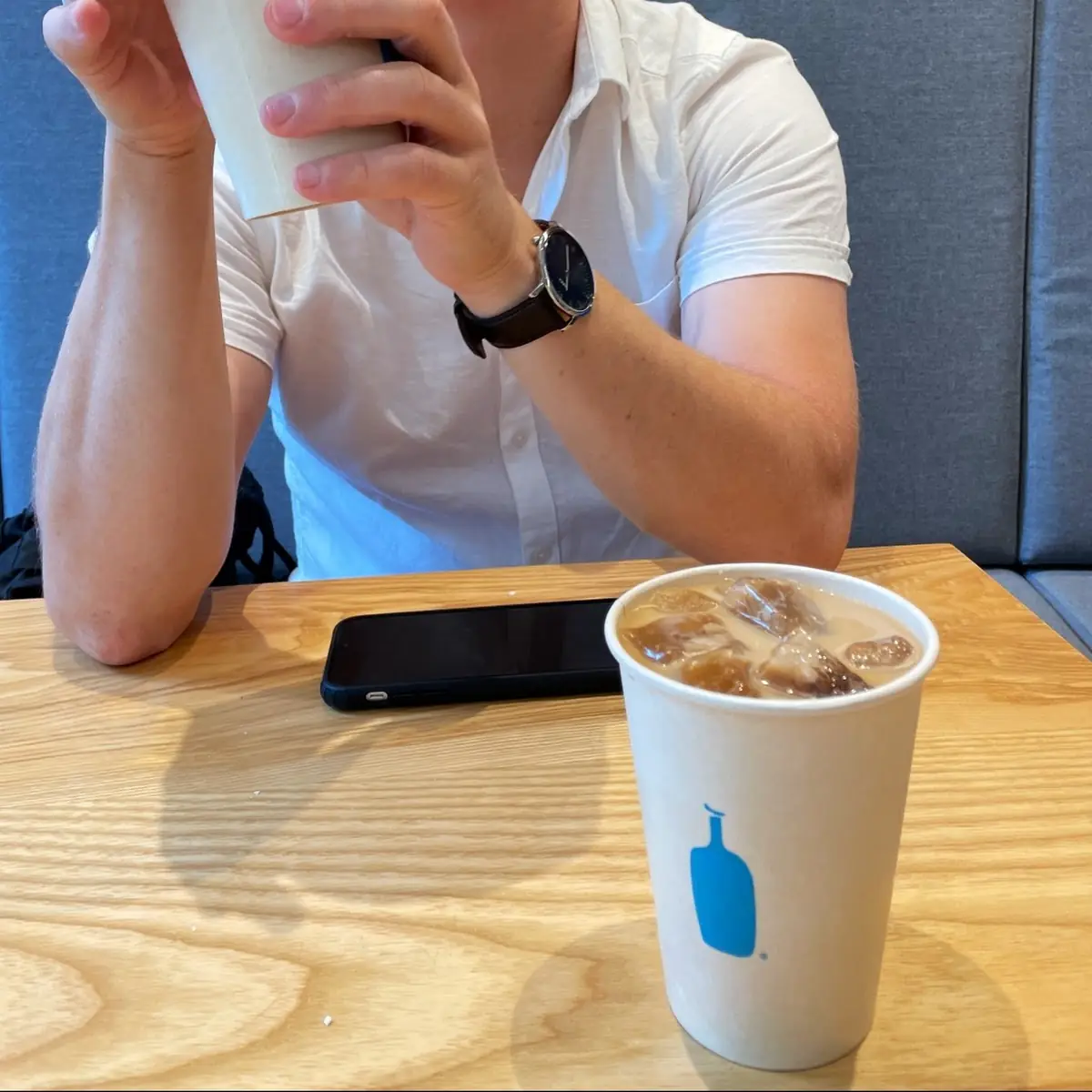 Iced Oat Milk Latte