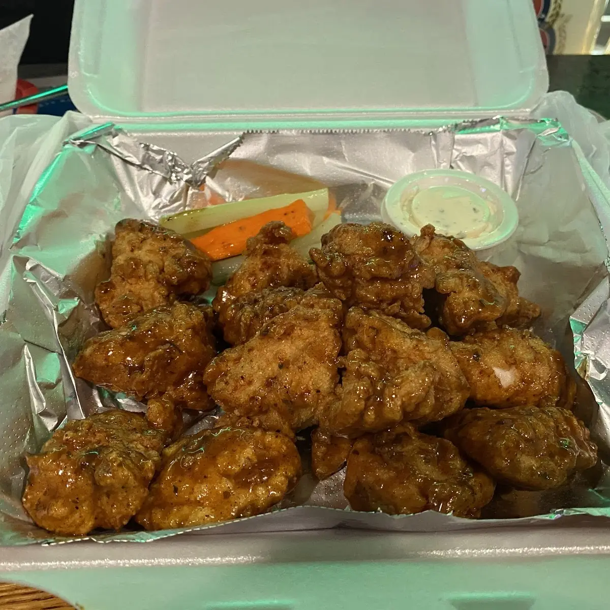 Caribbean Jerk Boneless Wings