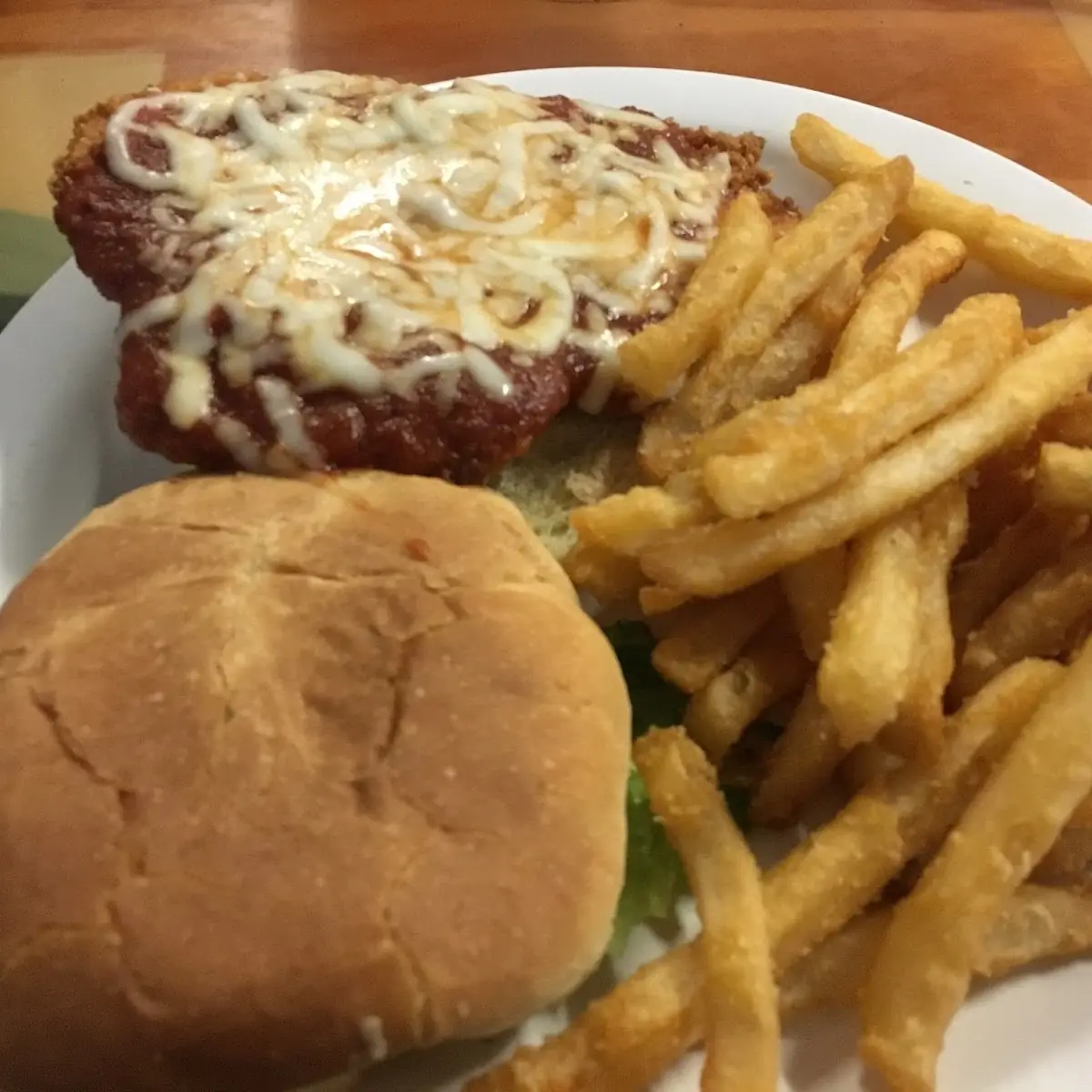 Parmesan Chicken Burger