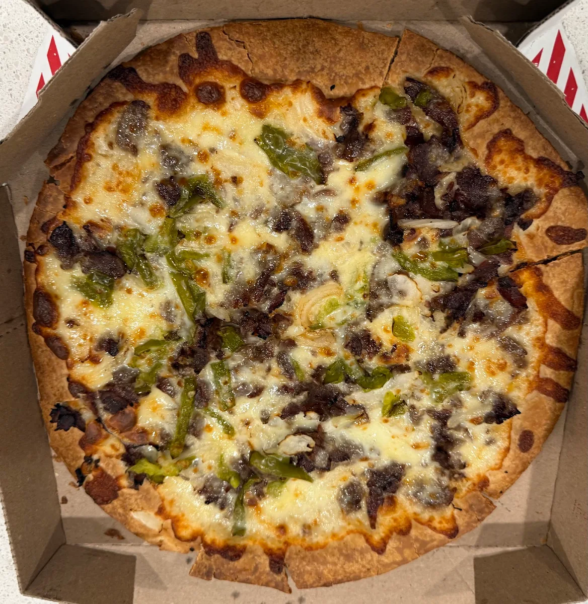 Medium Philly Cheesesteak Pizza