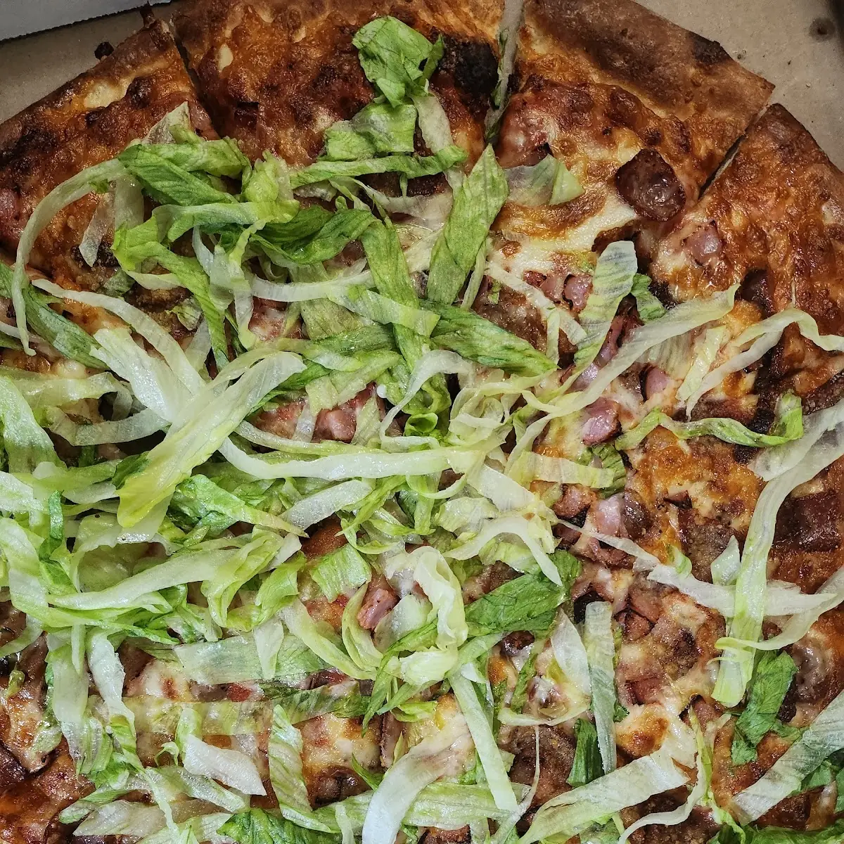 Gyro White Pizza
