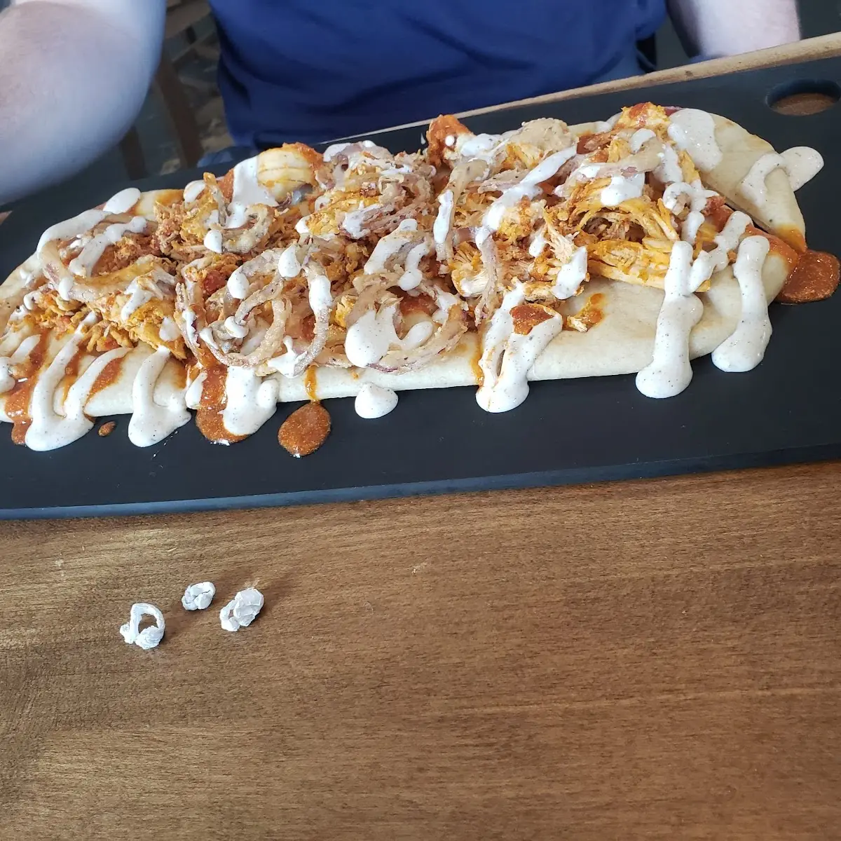 Buffalo Chicken Flatbread
