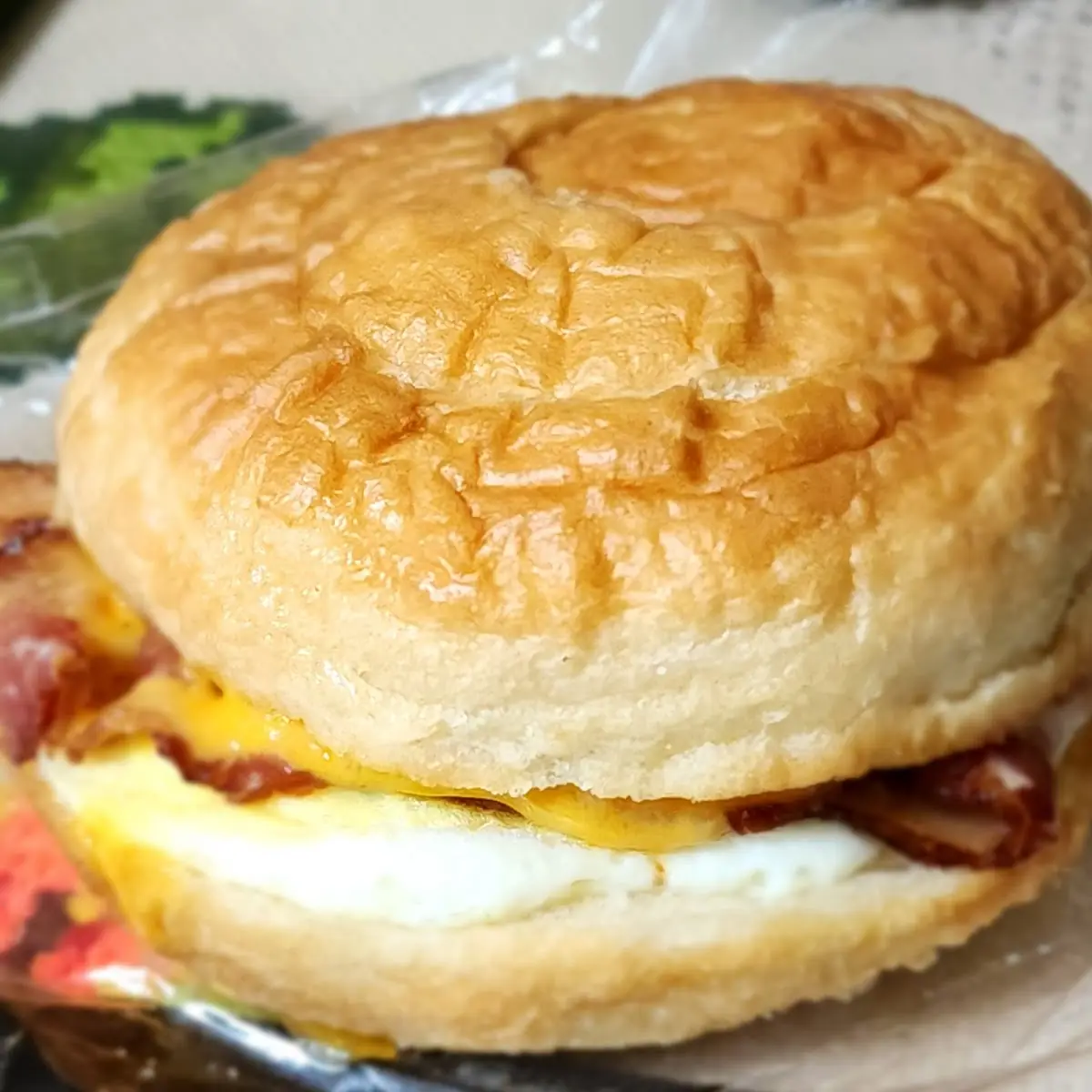 Double Smoked Bacon and Egg Sandwich
