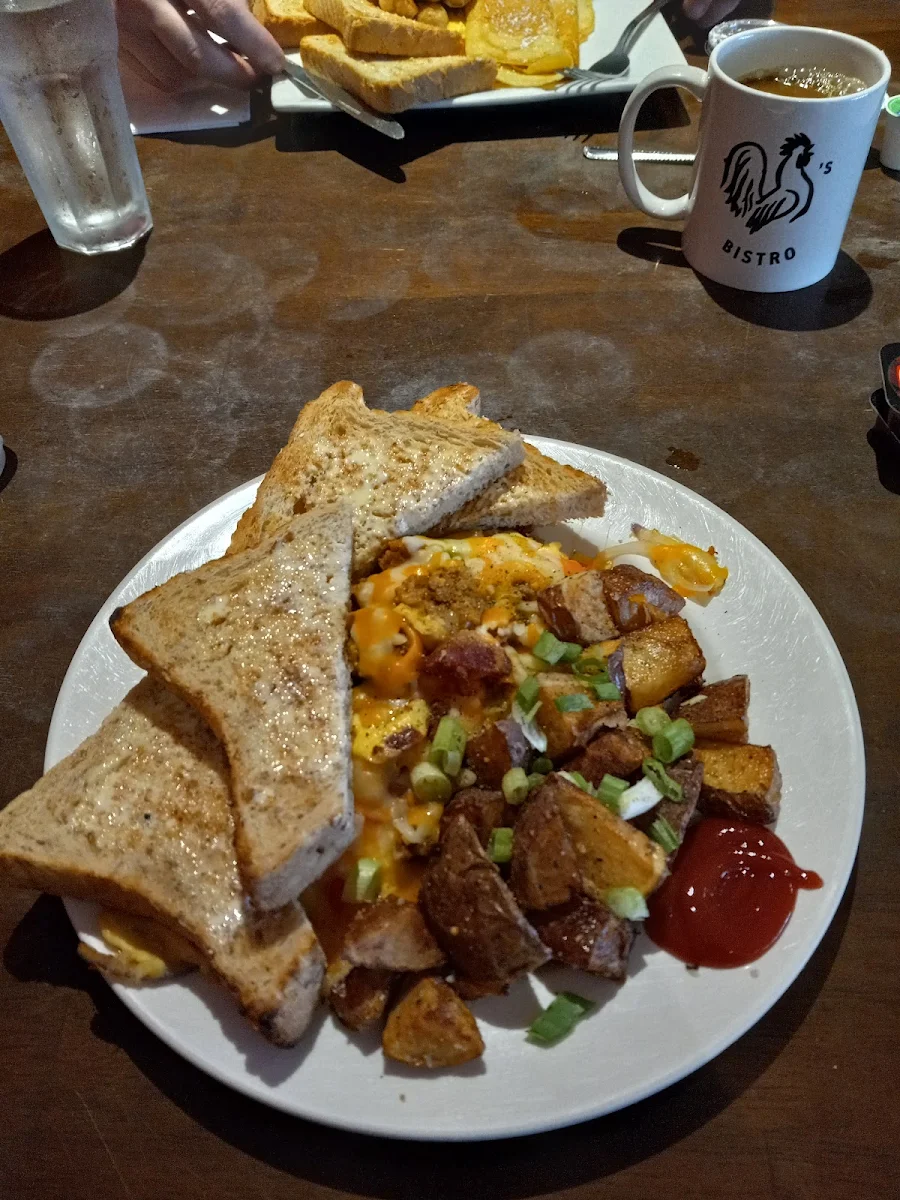 Breakfast Scrambler, Rooster's Bistro
