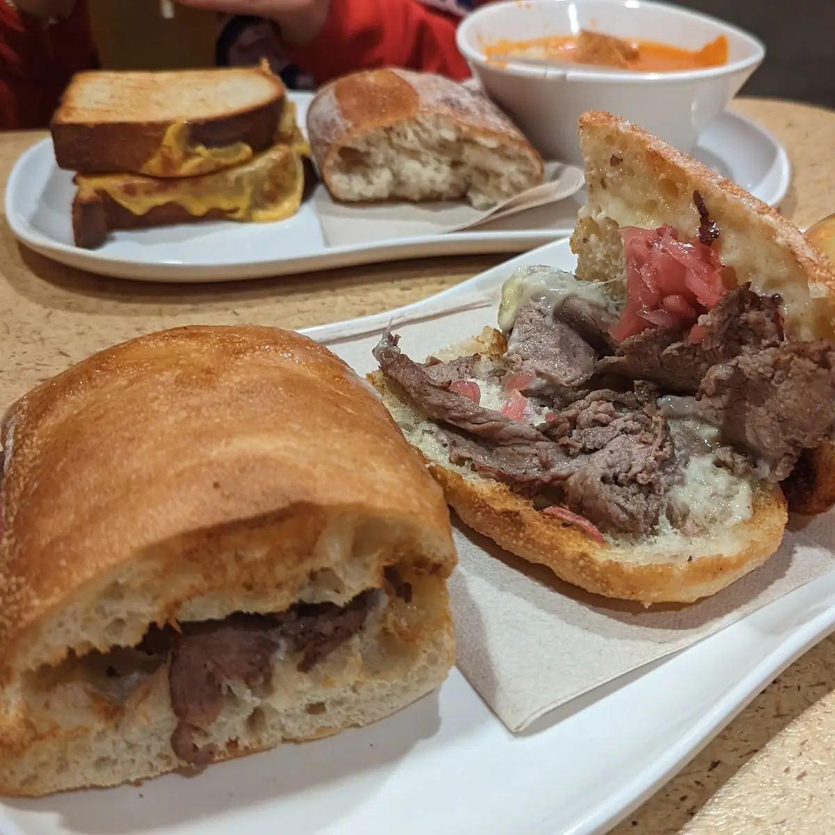 French Baguette Steak Sandwich