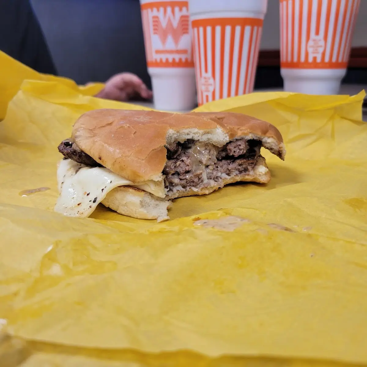 Mushroom Swiss Burger