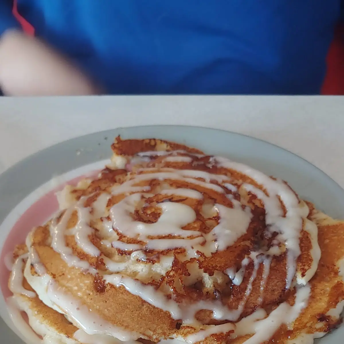 Cinnamon Roll Pancake