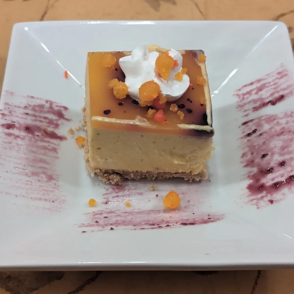 Mango & Cardamom Cheese Cake VG NF