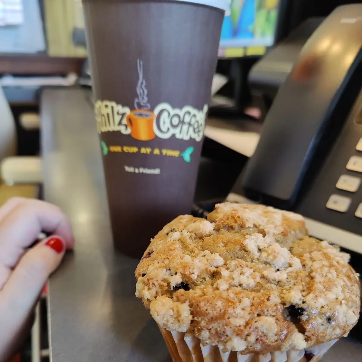 Blueberry Lemon Muffin