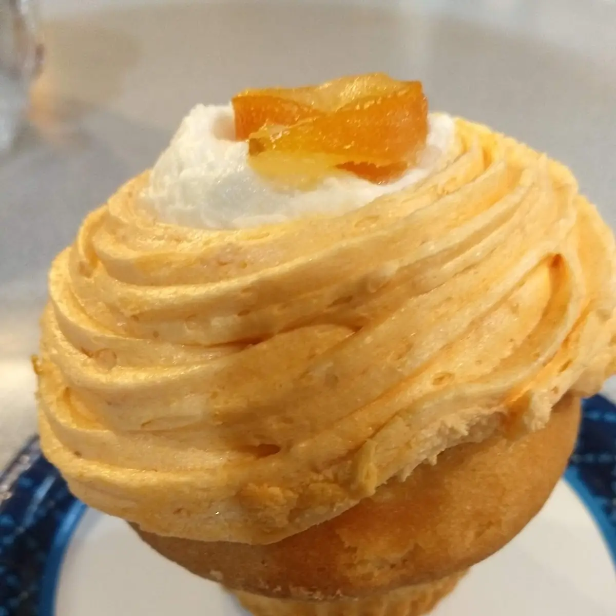 Orange Cream Cupcake