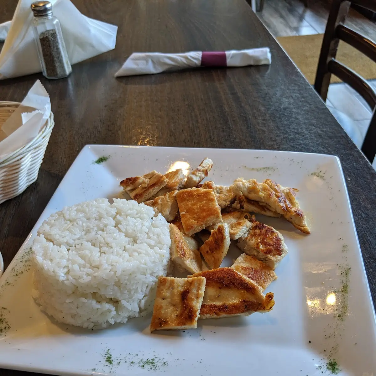 Grill Chicken and Rice