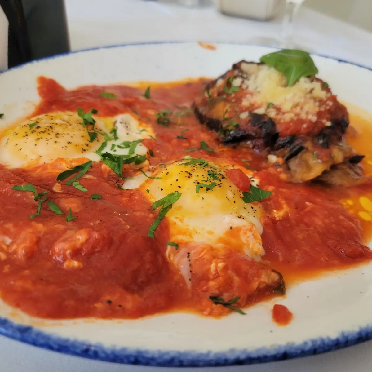 Eggplant Parmigiana TG