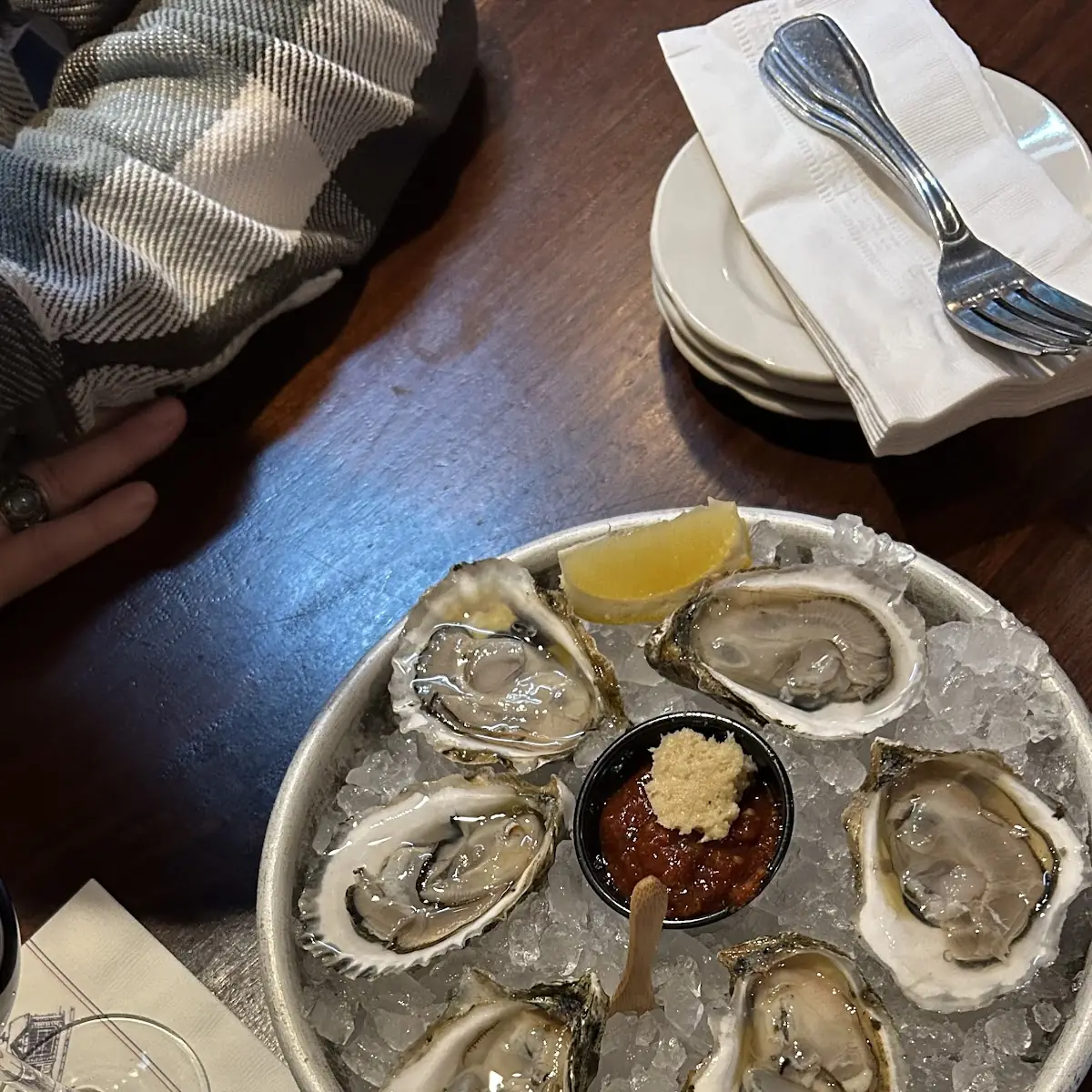 Oysters on the Half Shell