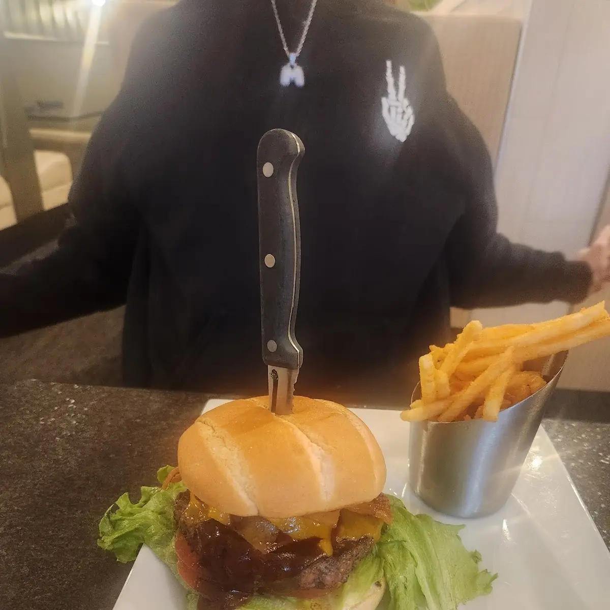 Bacon Cheddar Burger