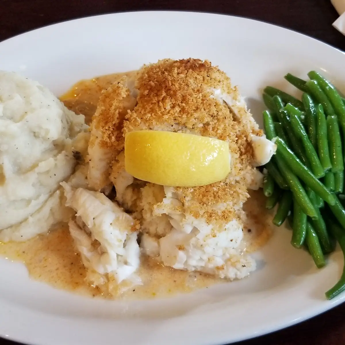 Mashed Potatoes Green Beans