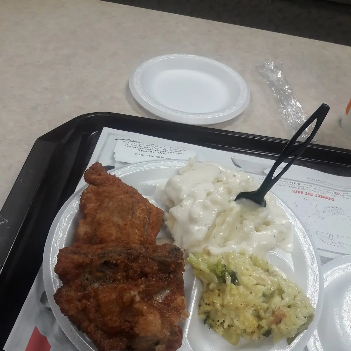 Fried Chicken Dinner