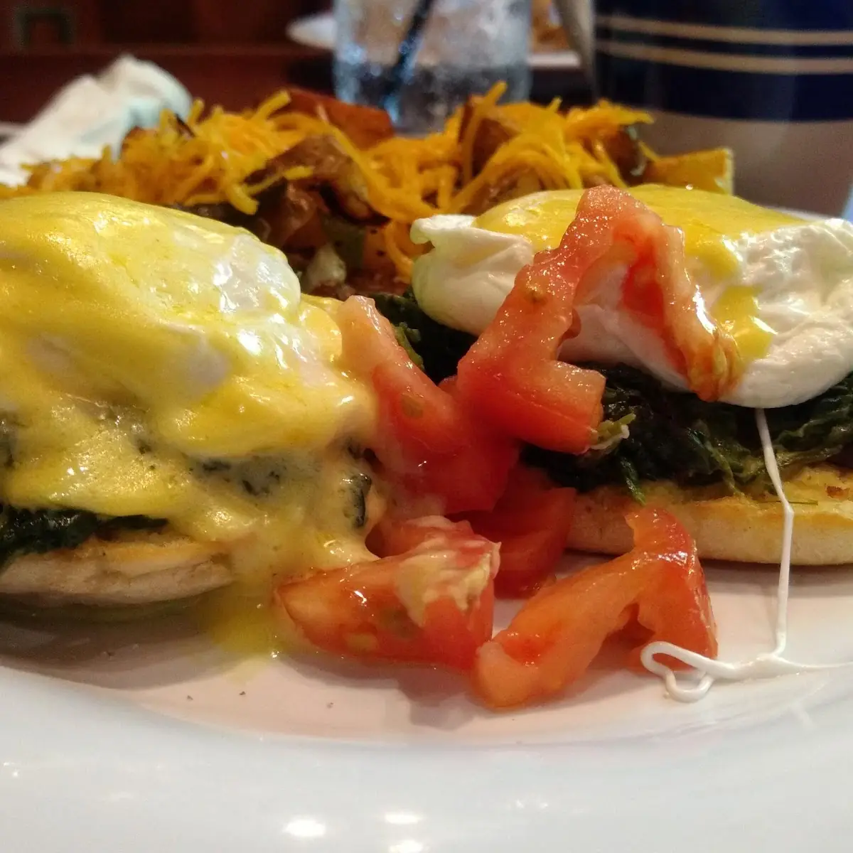Eggs Benedict with Spinach