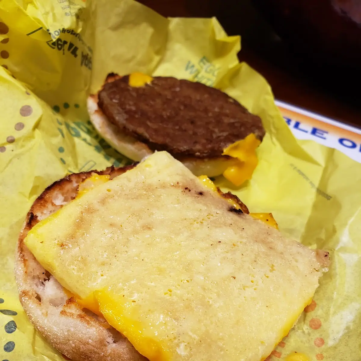 Sausage Egg and Cheese Mcmuffin