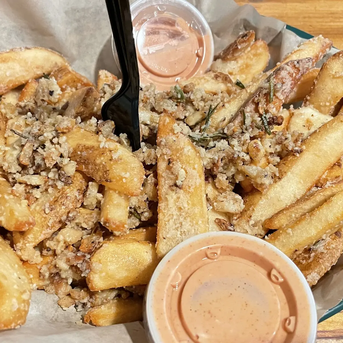Garlic Parmesan Fries
