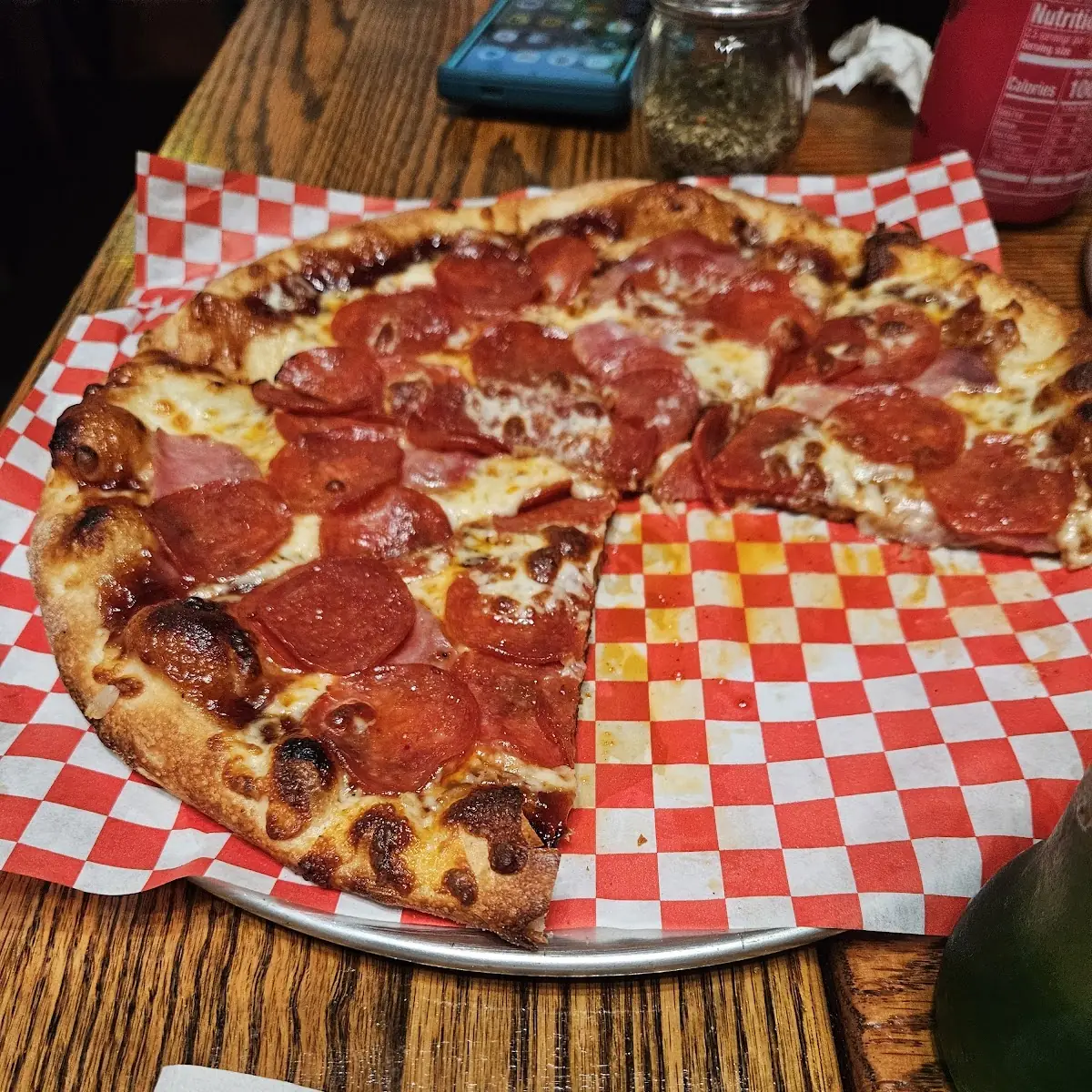 Extra Pepperoni Canadian Ham & BBQ Sauce