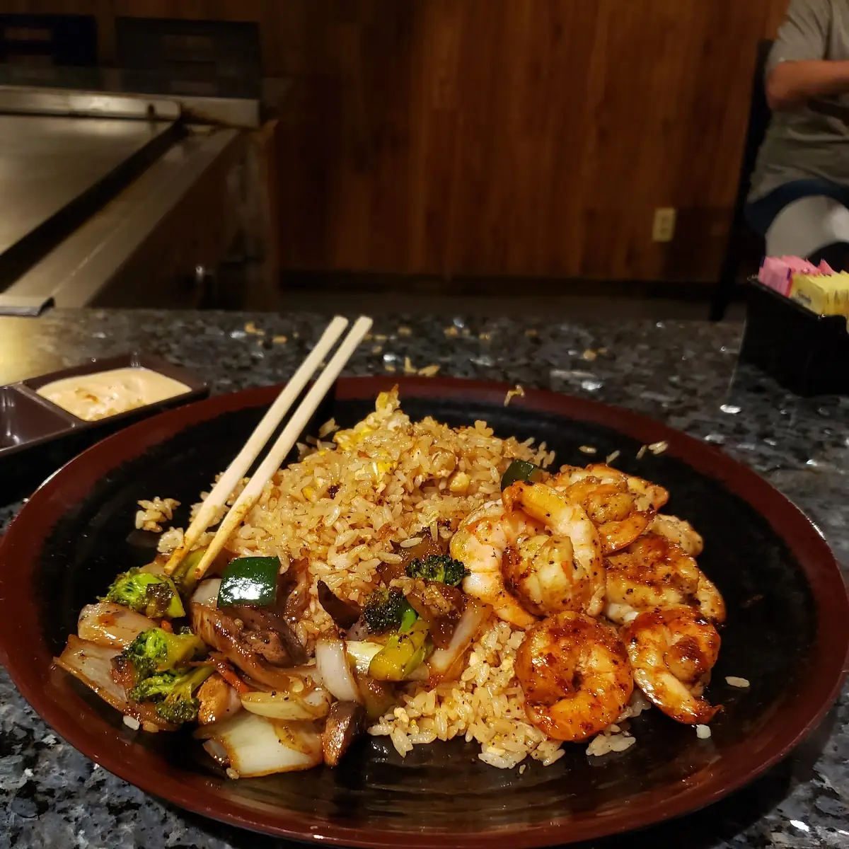 Stir Fried Shrimp and Vegetables