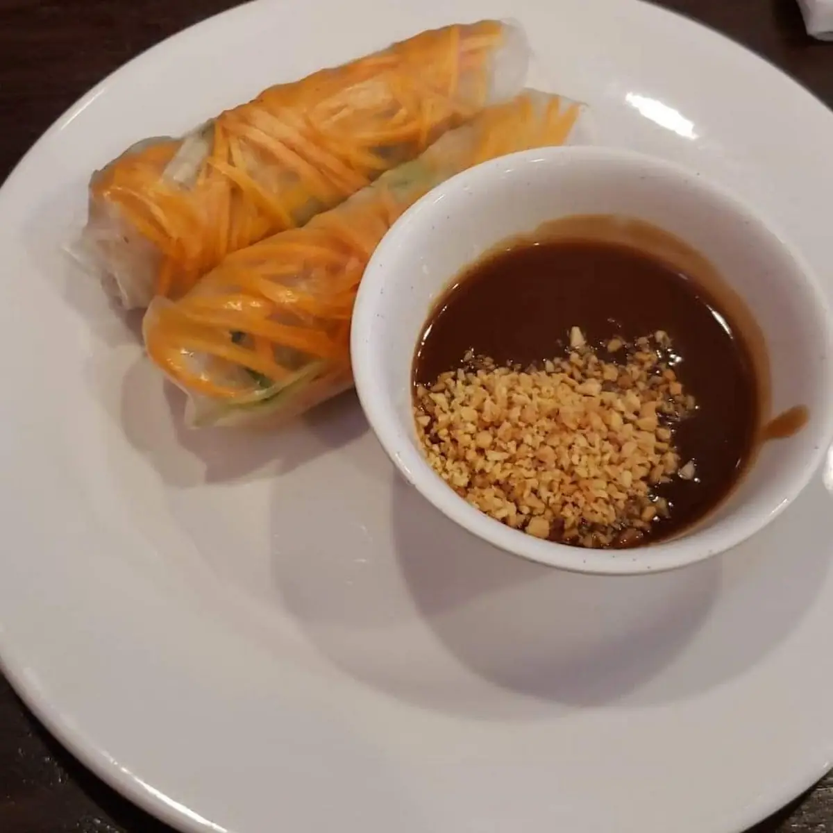 Fresh Steamed Vegetable Spring Rolls
