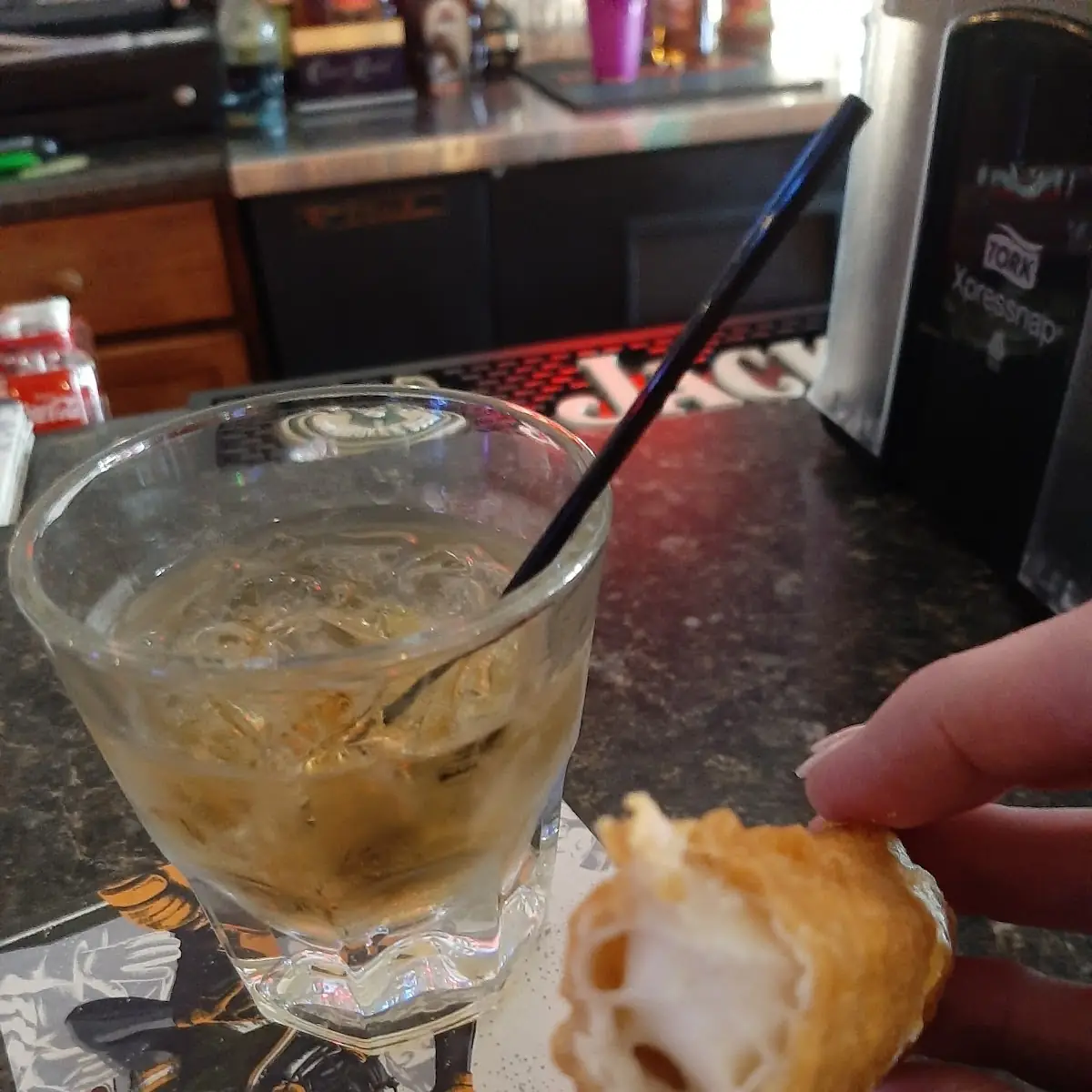 Jameson and Wonton Mozzarella Sticks