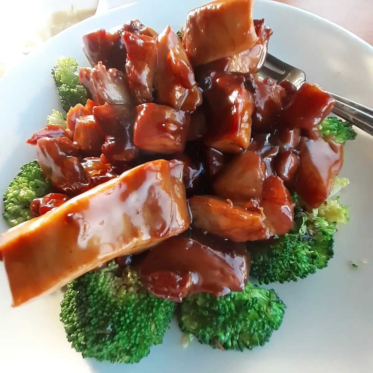Bourbon Chicken Broccoli